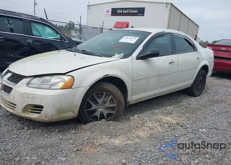 2005 Dodge Stratus Sxt из США, поврежденный, VIN 1B3EL46T35N599090